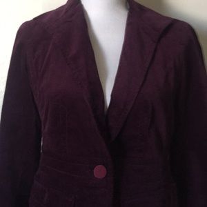 Purple blazer